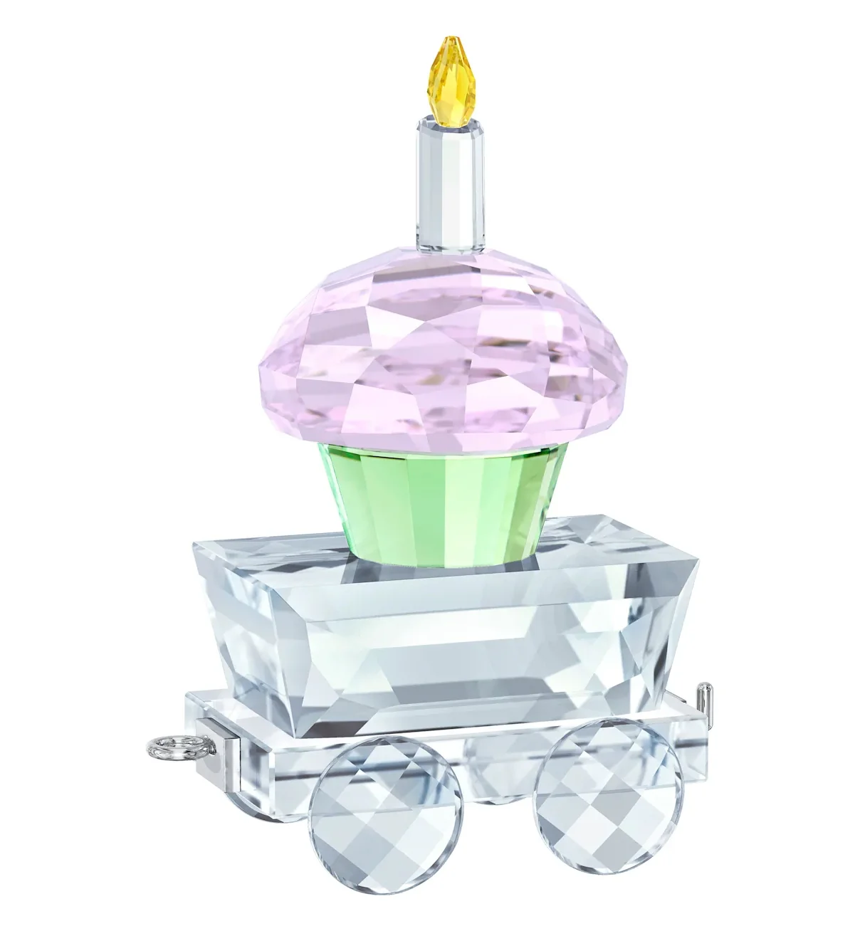 Swarovski kuppikakku vaunu, kristallifiguuri