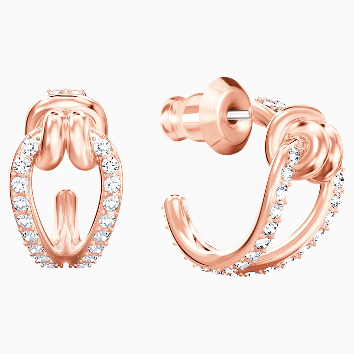 Swarovski Lifelong Hoop korvakorut, rose - Image 2