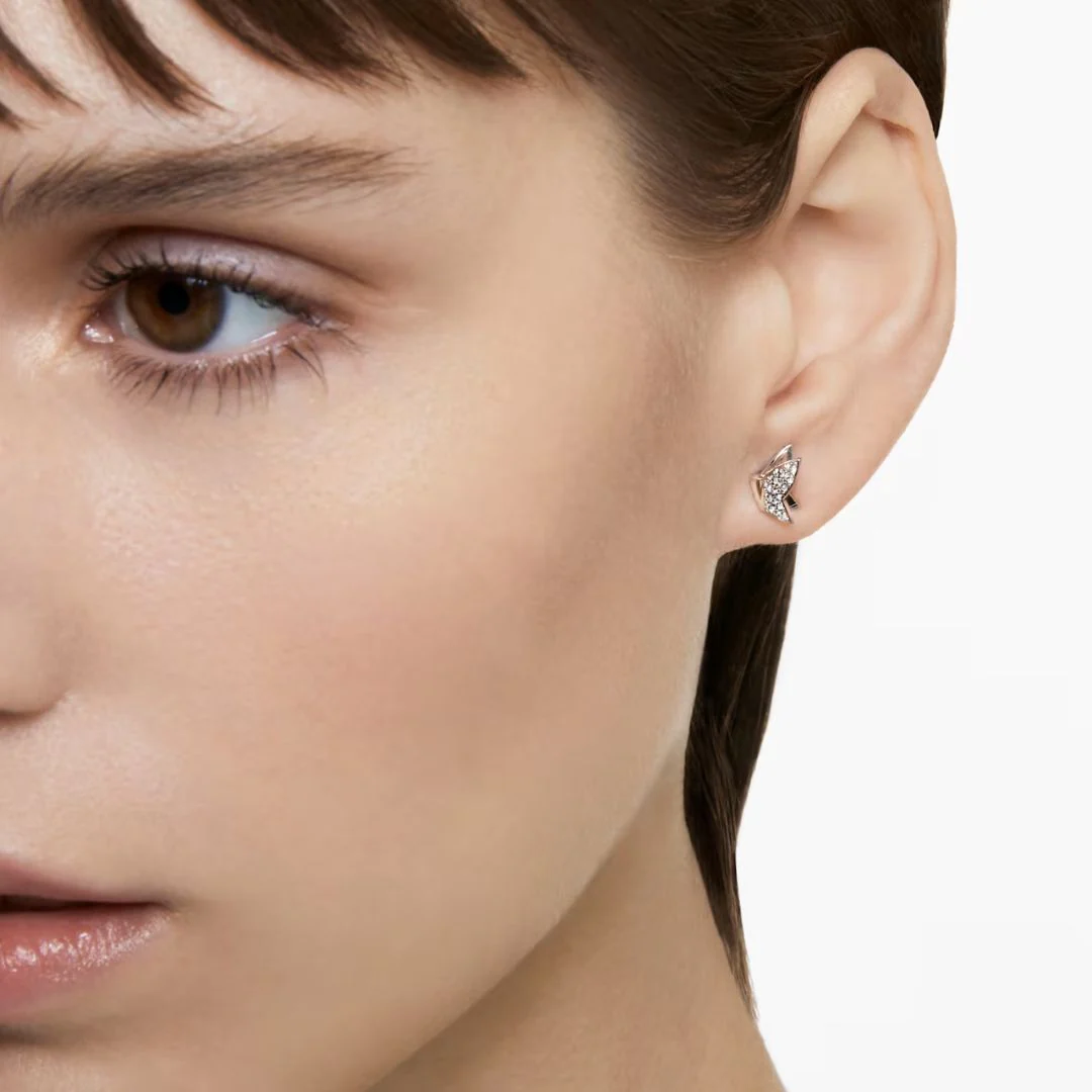 Swarovski Lilia tappikorvakorut, vaalea - Image 3