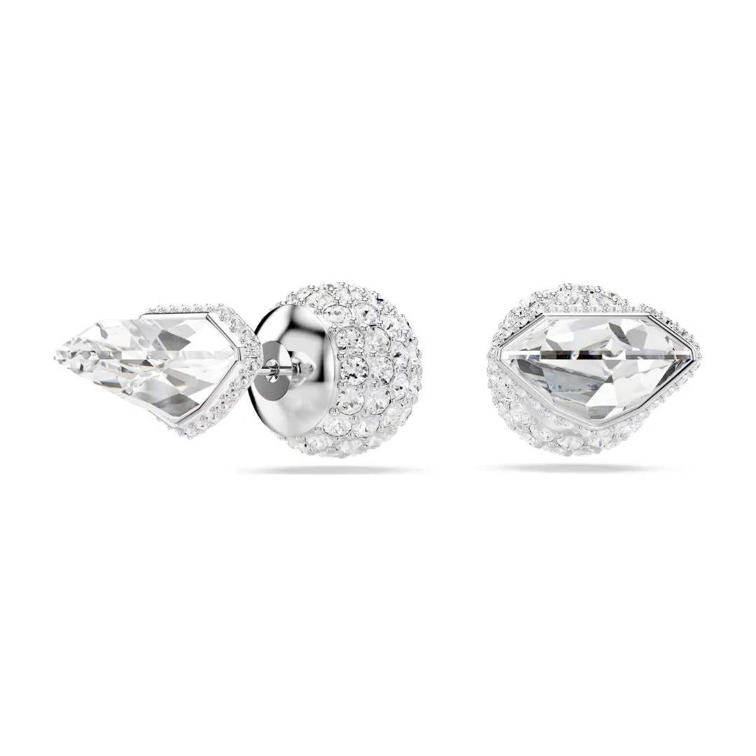 Swarovski Lucent korvakorut, vaalea metalli ja kirkkaat kristallit 5686483