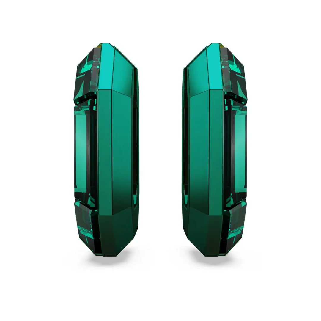 Swarovski Lucent rengaskorvakorut, vihreä metalli ja vihreät kristallit 5680786 - Image 3