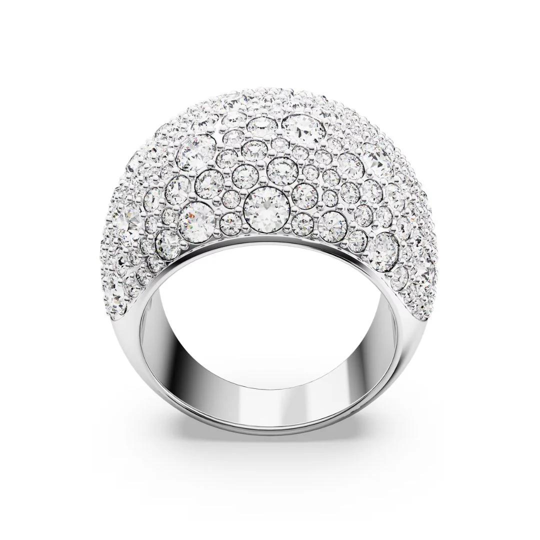 Swarovski Luna cocktail sormus, vaalea ja kirkkaat kristallit, 5677136 - Image 3