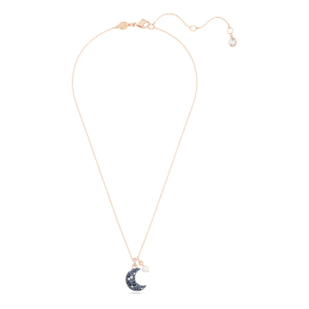 Swarovski Luna riipus, ruusukullanväri ja eri väriset kristallit 5671585 - Image 3