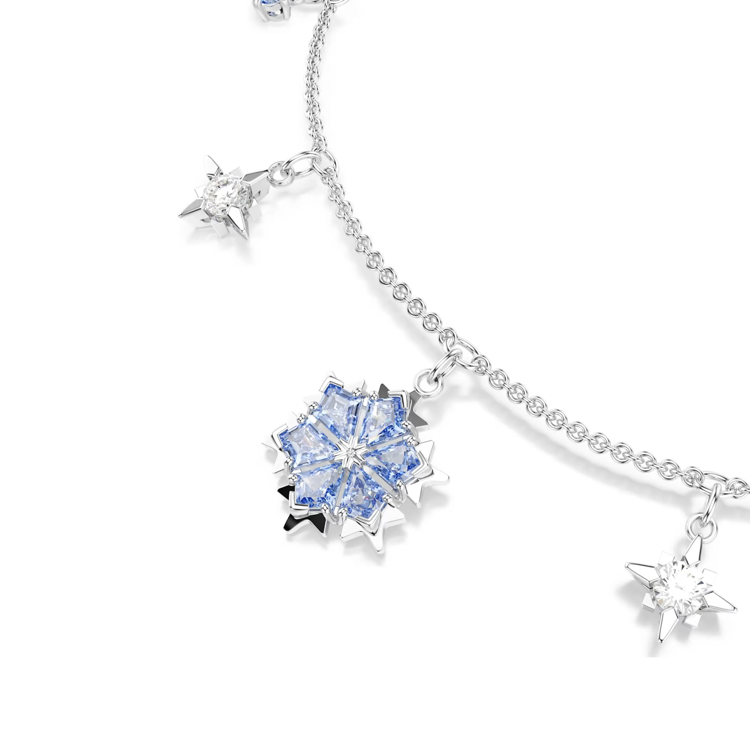 Swarovski Magic rannekoru, vaalea metalli, siniset ja kirkkaat kristallit, 5734244 - Image 2