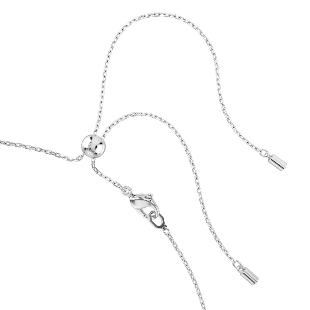 Swarovski Matrix Choker kaulakoru, vaalea metalli, siniset ja kirkkaat kristallit, 5722464 - Image 5