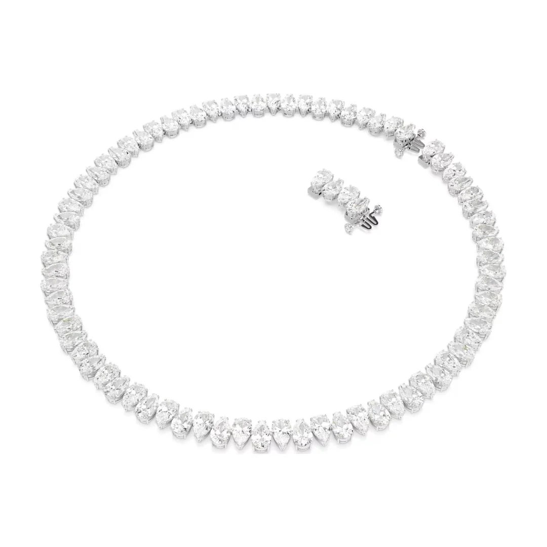 Swarovski Matrix kaulakoru, vaalea metalli ja kirkkaat kristallit 5662277 - Image 3
