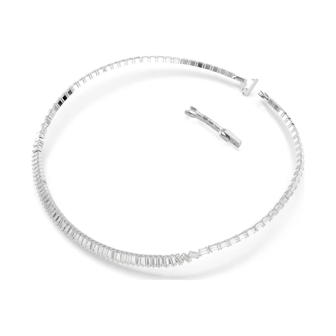 Swarovski Matrix kaulakoru, vaalea metalli ja kirkkaat kristallit, 5727111 - Image 2