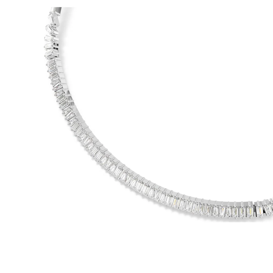 Swarovski Matrix kaulakoru, vaalea metalli ja kirkkaat kristallit, 5727111 - Image 3