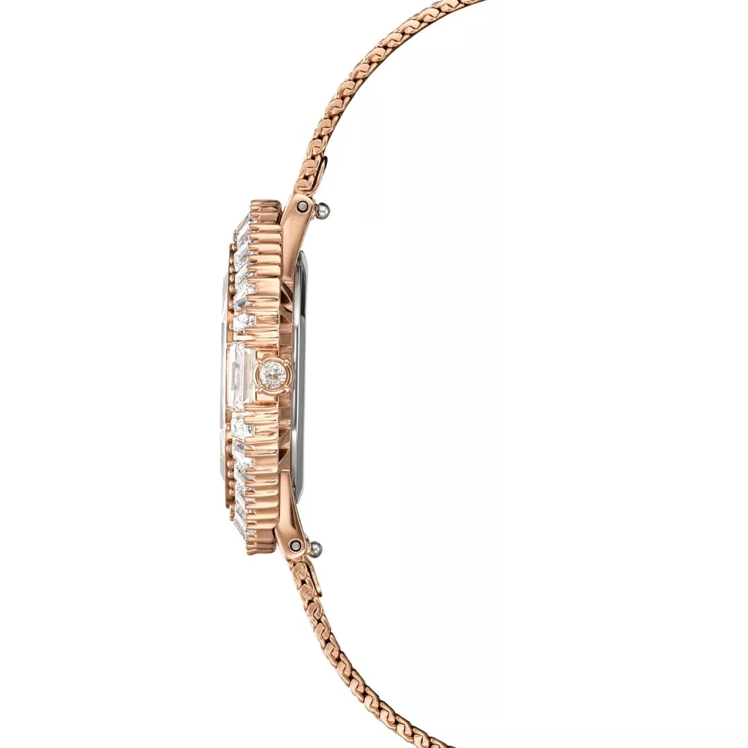 Swarovski Matrix octagon rannekello, ruusukullanvärinen ja kirkkaat kristallit, 5732497 - Image 6