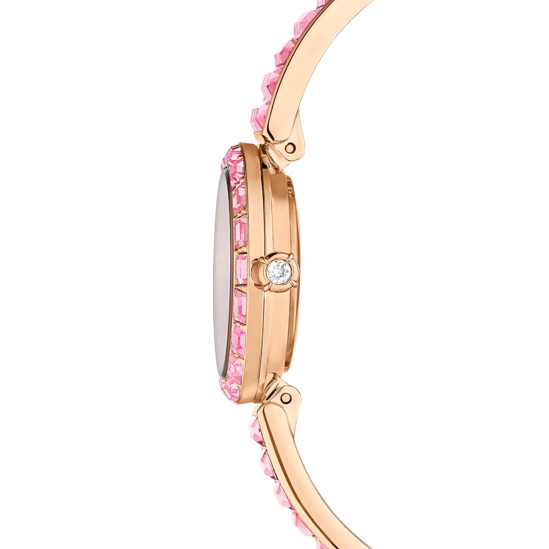 Swarovski Matrix rannekello, ruusukullanvärinen ja vaaleanpunaiset kristallit, 5679890 - Image 6