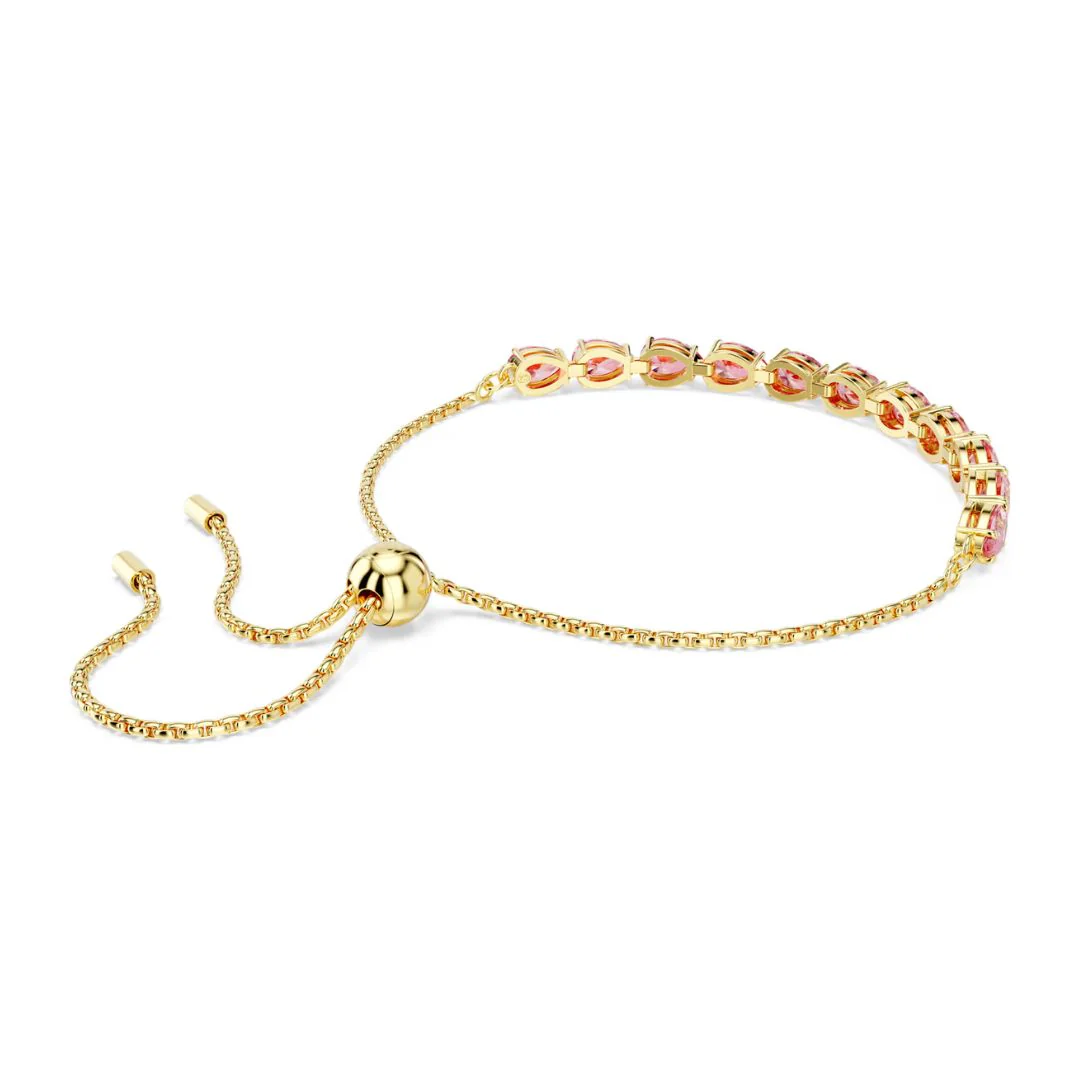 Swarovski Matrix rannekoru, ruusukullanväri ja vaaleanpunaiset kristallit 5707187 - Image 3