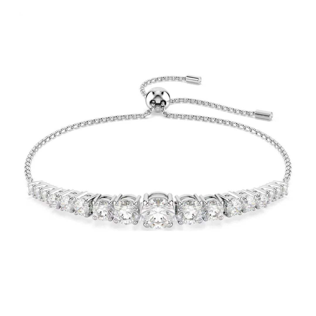 Swarovski Matrix rannekoru, vaalea metalli ja kirkkaat kristallit, 5690677