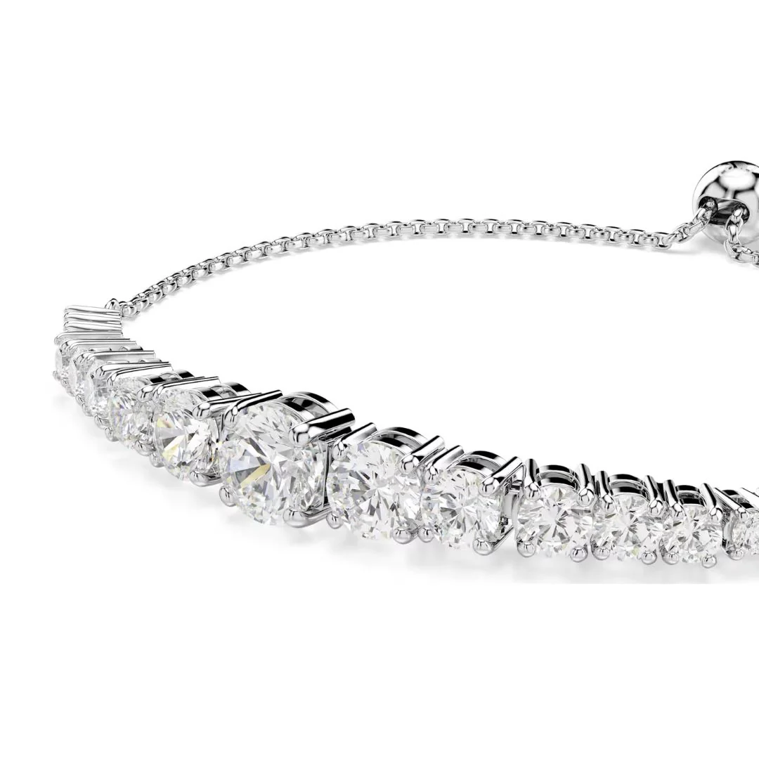 Swarovski Matrix rannekoru, vaalea metalli ja kirkkaat kristallit, 5690677 - Image 4