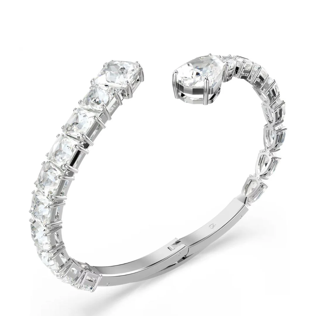 Swarovski Matrix rannekoru, vaalea metalli ja kirkkaat kristallit 5692527 - Image 2