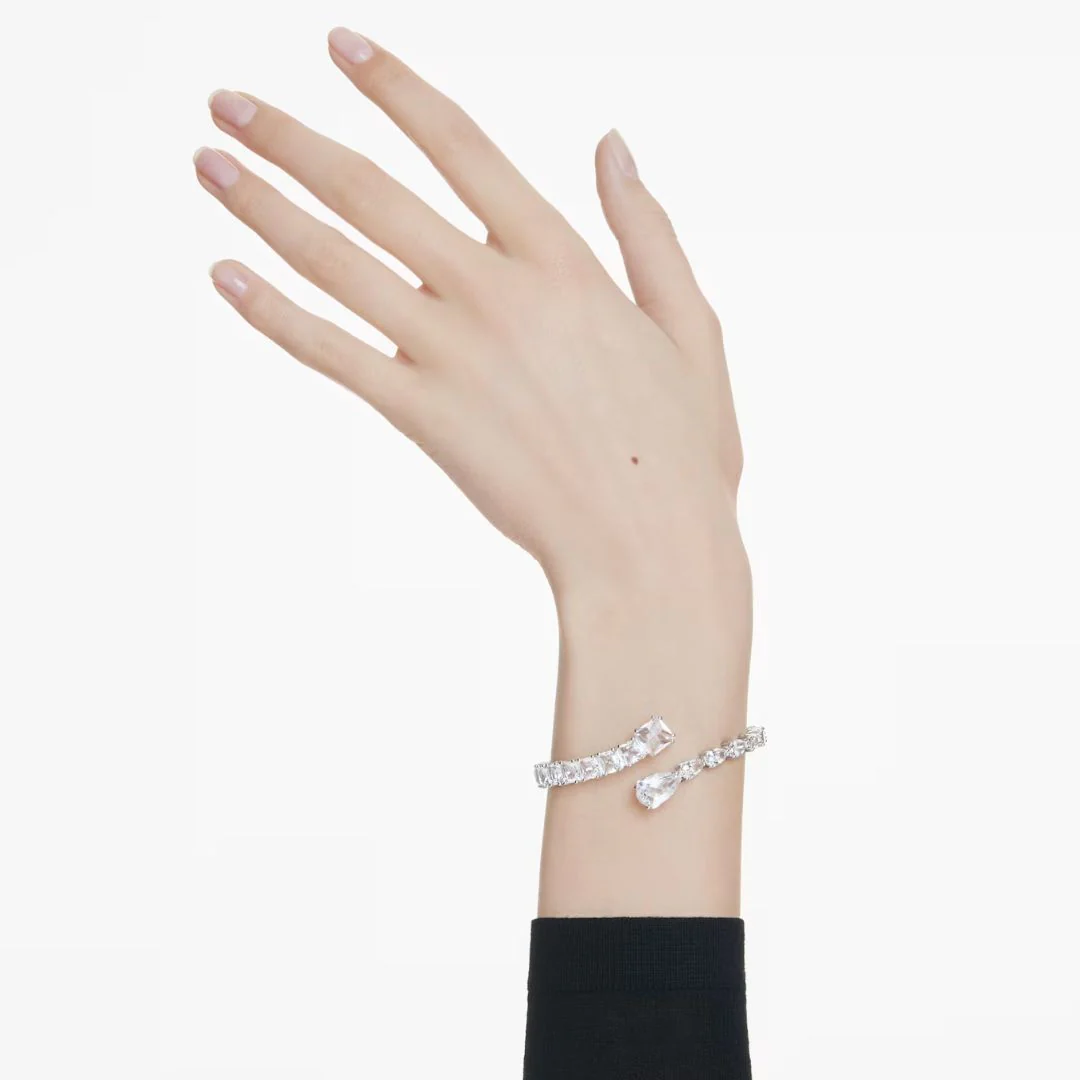 Swarovski Matrix rannekoru, vaalea metalli ja kirkkaat kristallit 5692527 - Image 3