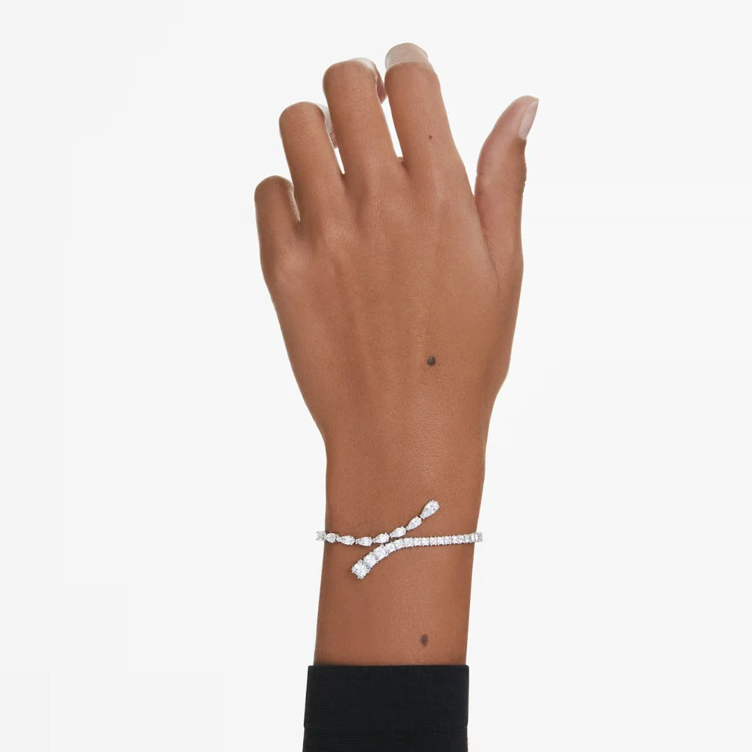 Swarovski Matrix rannekoru, vaalea metalli ja kirkkaat kristallit 5693154 - Image 2