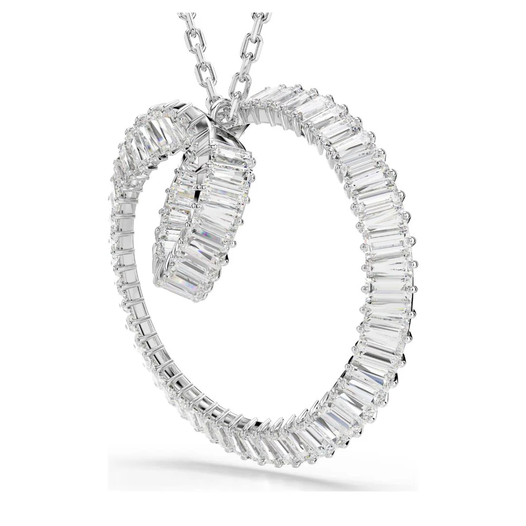 Swarovski Matrix riipus, vaalea metalli ja kirkkaat kristallit 5727114 - Image 3