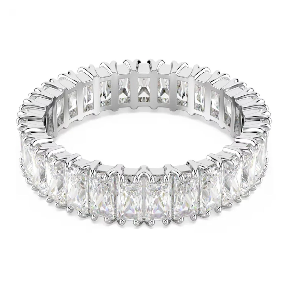 Swarovski Matrix sormus, vaalea ja kirkkaat kristallit - Image 3