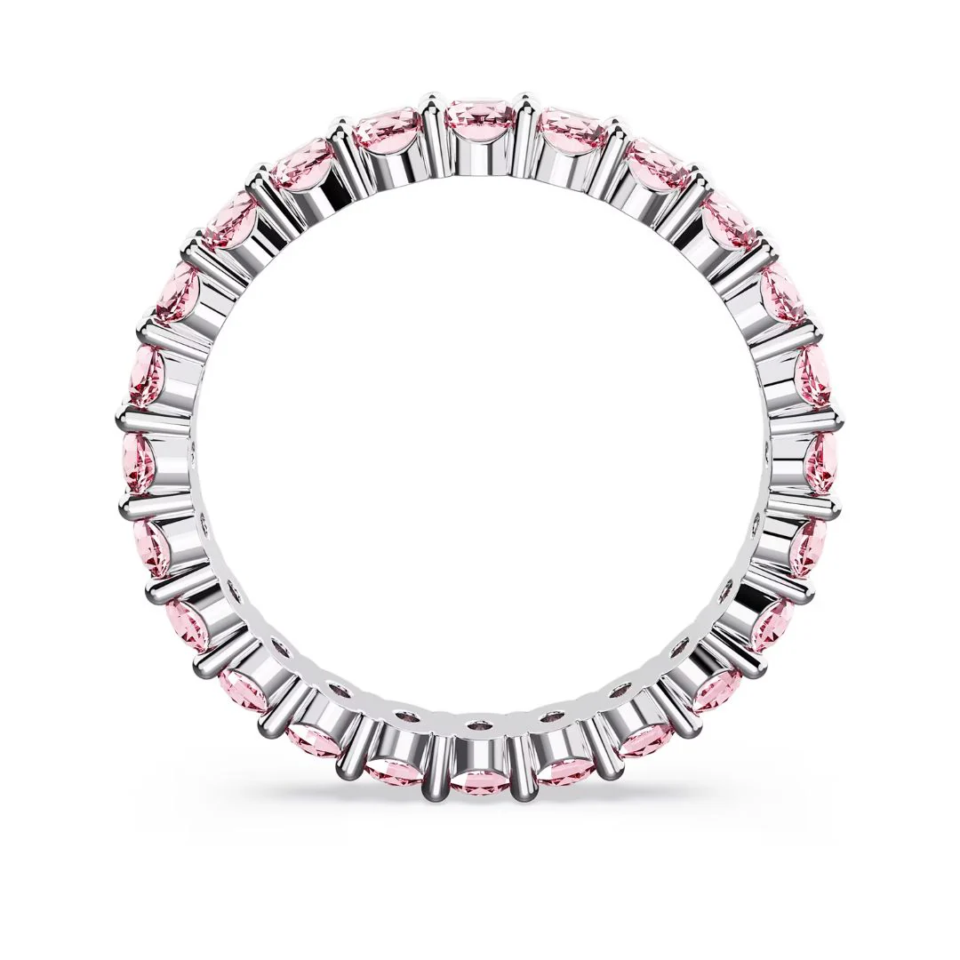 Swarovski Matrix sormus, vaalea ja vaaleanpunaiset kristallit, 5658852 - Image 3
