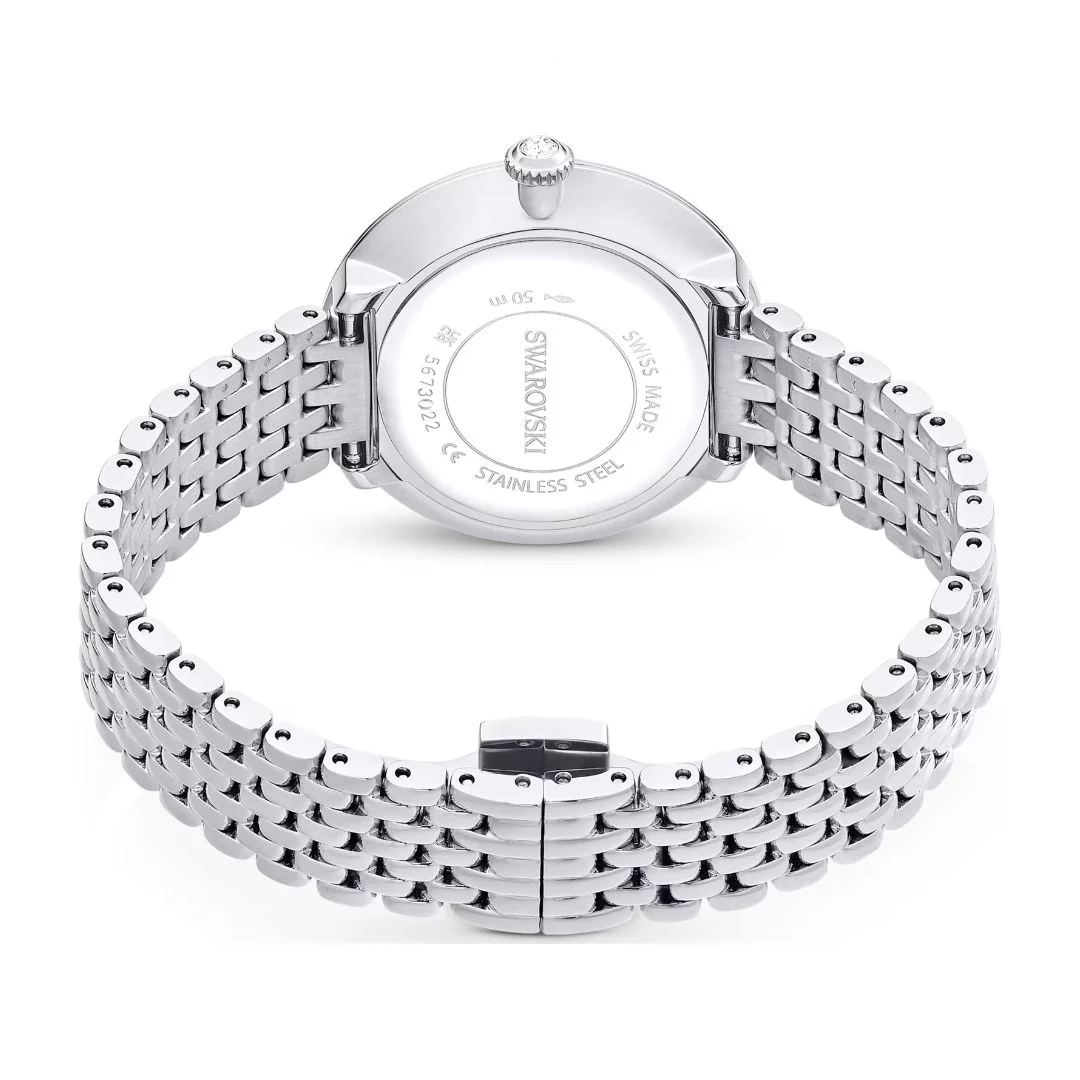 Swarovski Matrix tennis 7-link rannekello, hopeanväri ja kirkkaat kristallit, 5673022 - Image 4
