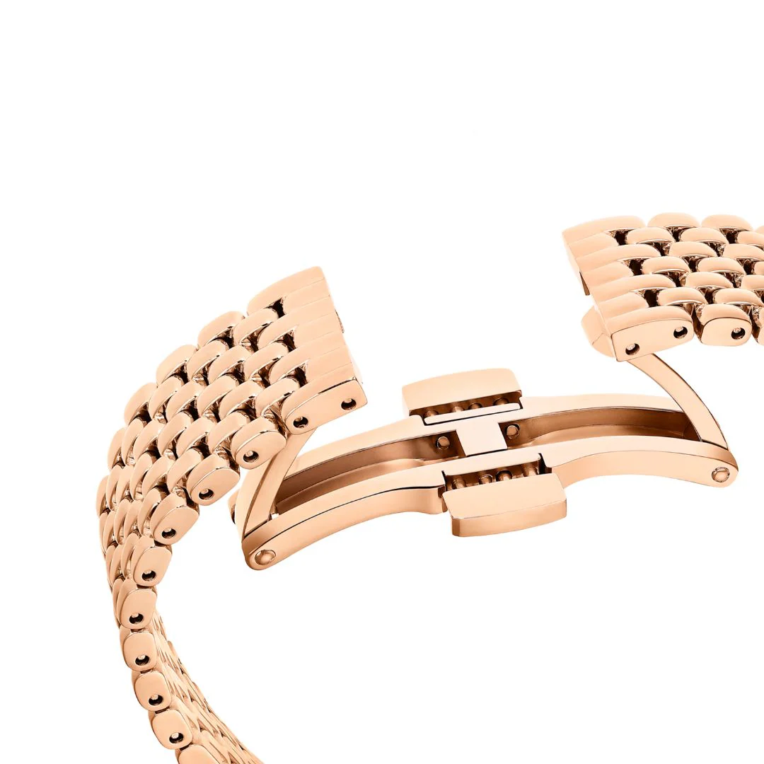Swarovski Matrix tennis 7-link rannekello, ruusukullanväri ja kirkkaat kristallit, 5672981 - Image 7