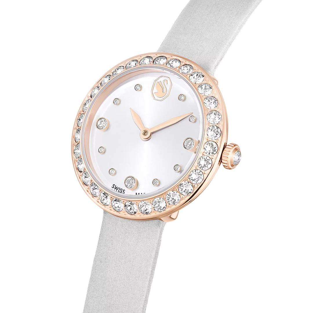 Swarovski Matrix tennis rannekello, ruusukullanväri ja kirkkaat kristallit, 5710105 - Image 3
