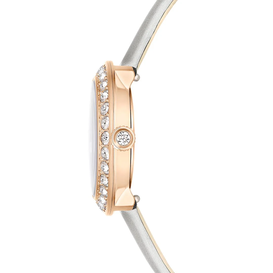 Swarovski Matrix tennis rannekello, ruusukullanväri ja kirkkaat kristallit, 5710105 - Image 5