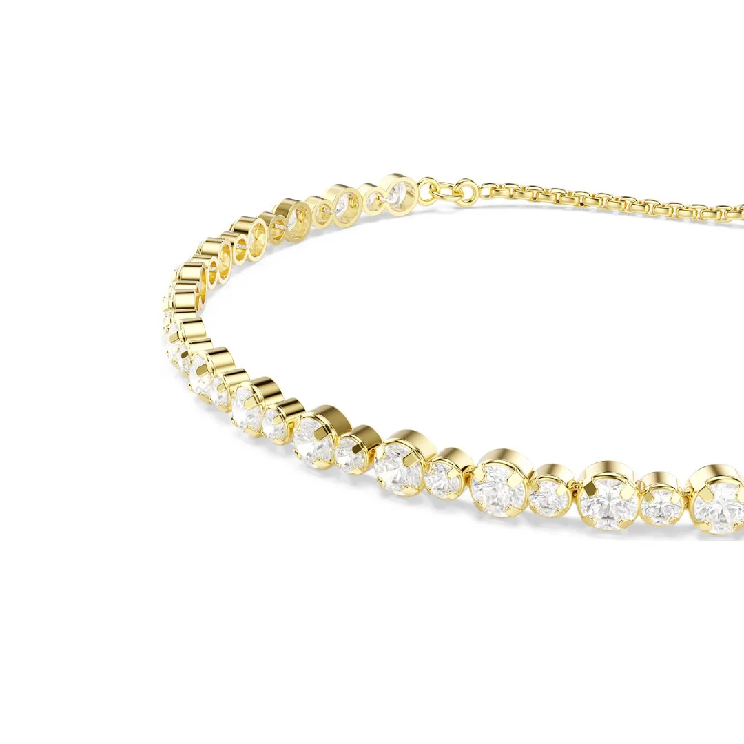 Swarovski Matrix Tennis rannekoru, keltakullanväri ja kirkkaat kristallit, 5730709 - Image 3