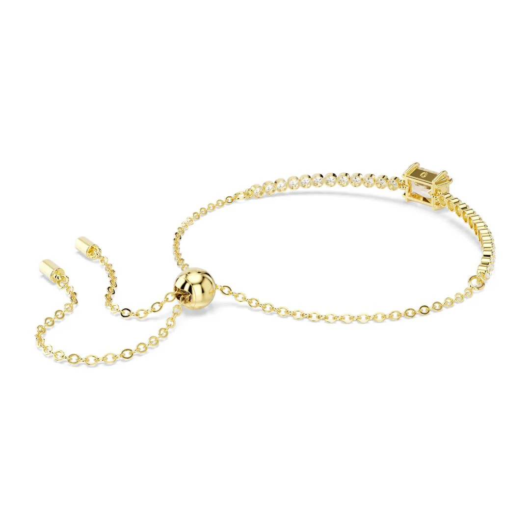 Swarovski Matrix Tennis rannekoru, keltakullanväri kirkkailla kristalleilla ja keltaisella zirkonilla, 5730699 - Image 4