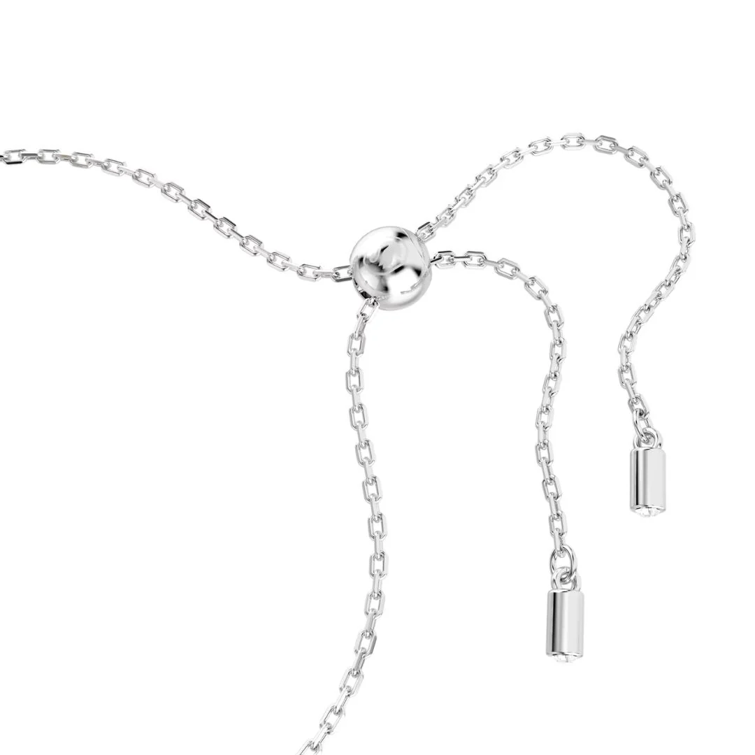 Swarovski Matrix Tennis rannekoru, vaalea metalli kirkkailla kristalleilla ja keltaisella zirkonilla 5690694 - Image 2