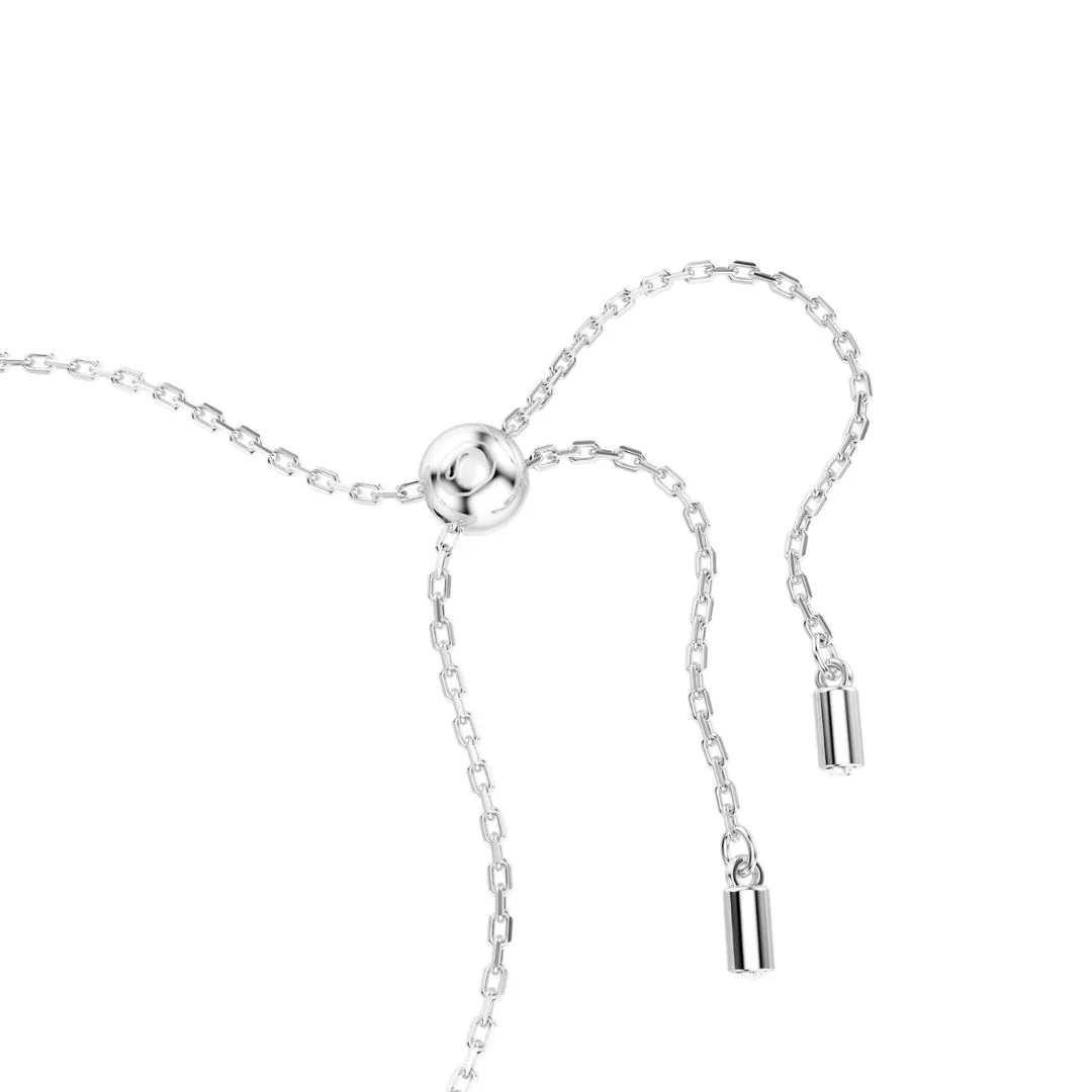 Swarovski Matrix Tennis rannekoru, vaalea metalli kirkkailla kristalleilla ja sinisellä zirkonilla 5693412 - Image 2