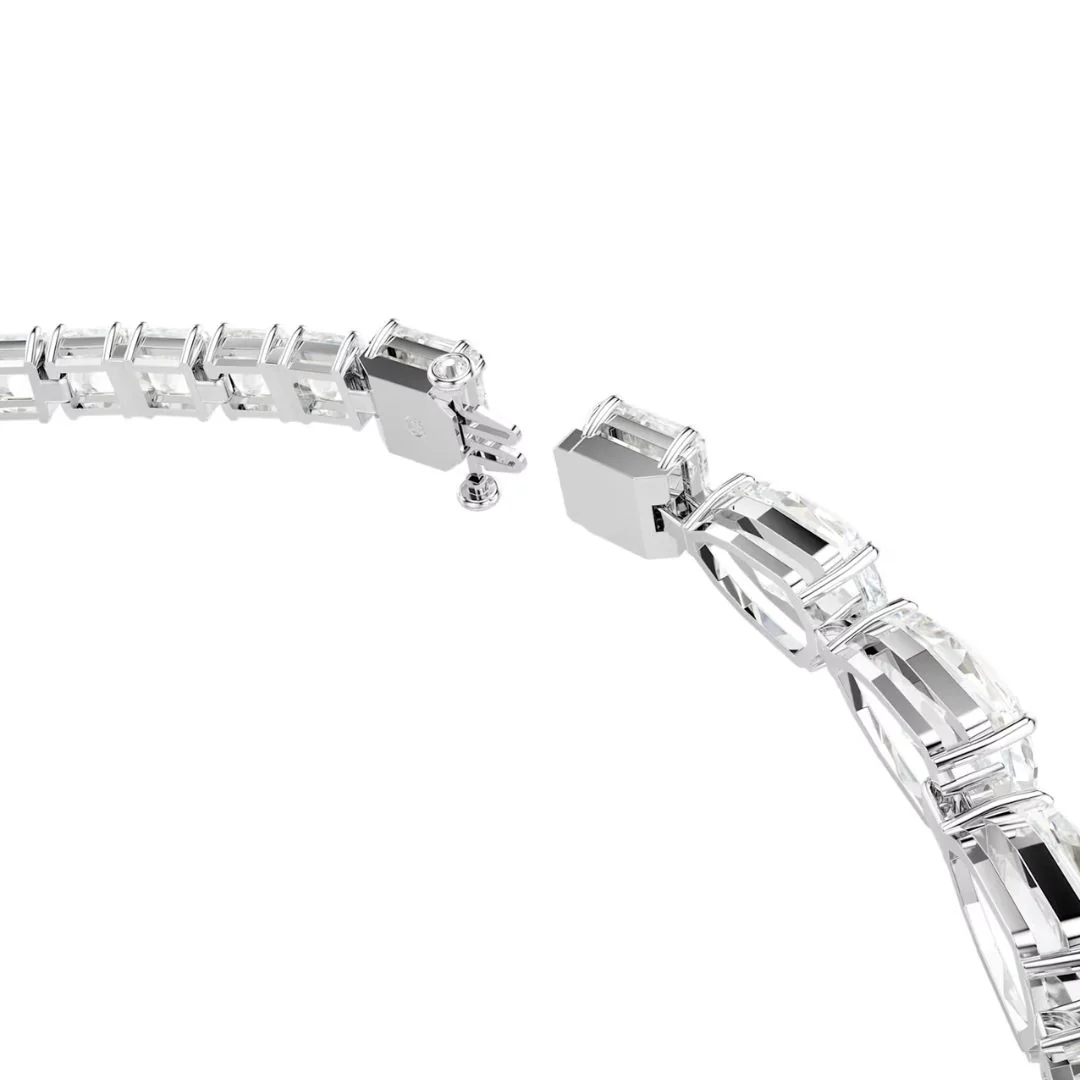 Swarovski Matrix Y kaulakoru, vaalea metalli ja kirkkaat kristallit 5692521 - Image 3