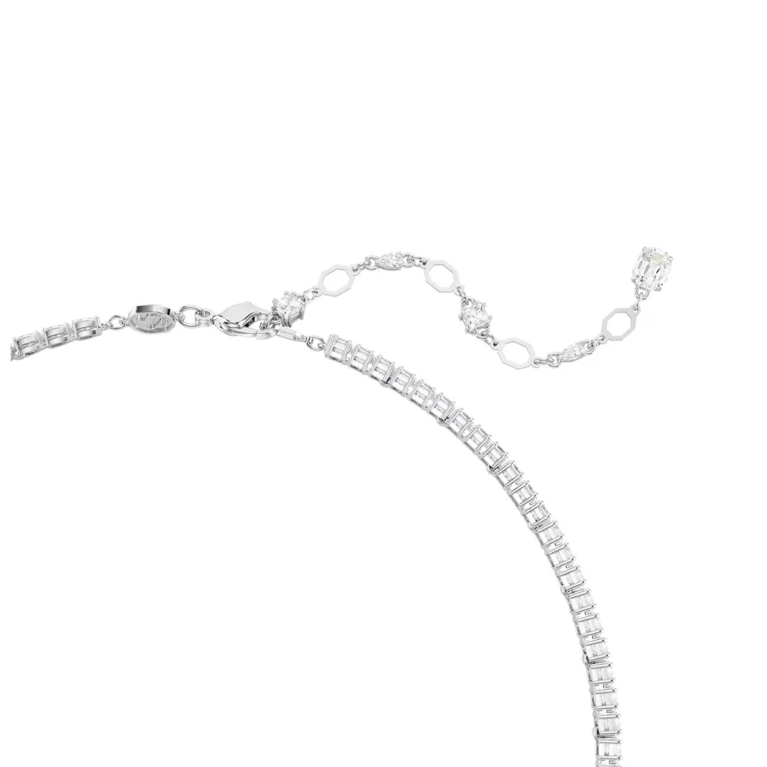 Swarovski Matrix Y kaulakoru, vaalea metalli ja kirkkaat kristallit 5692533 - Image 3