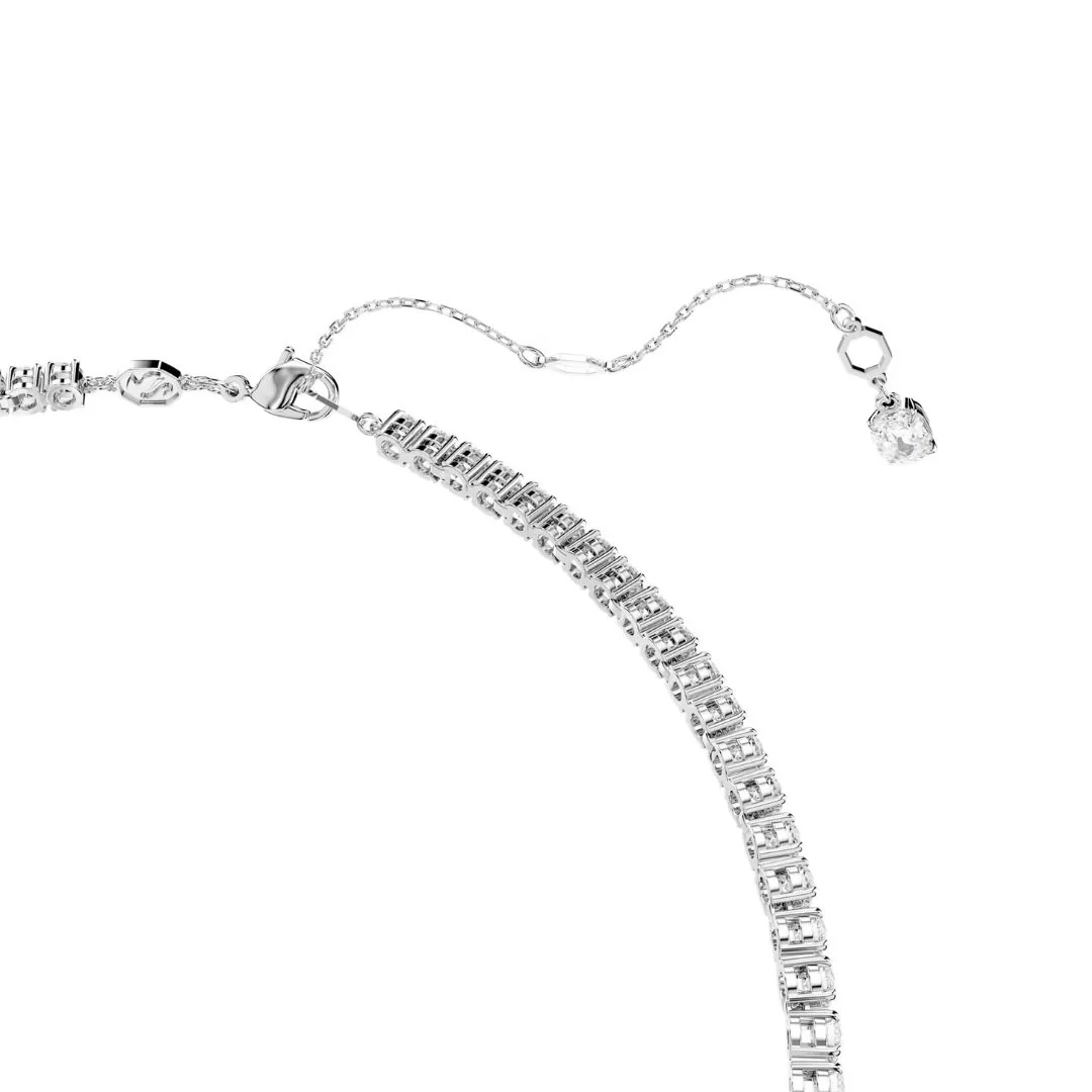 Swarovski Matrix Y kaulakoru, vaalea metalli ja kirkkaat kristallit, 5707988 - Image 4