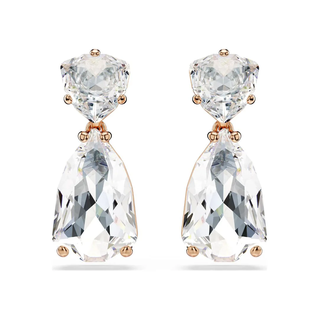 Swarovski Mesmera korvakorut, rosekullattu ja kirkkaat kristallit, 5727999 - Image 2