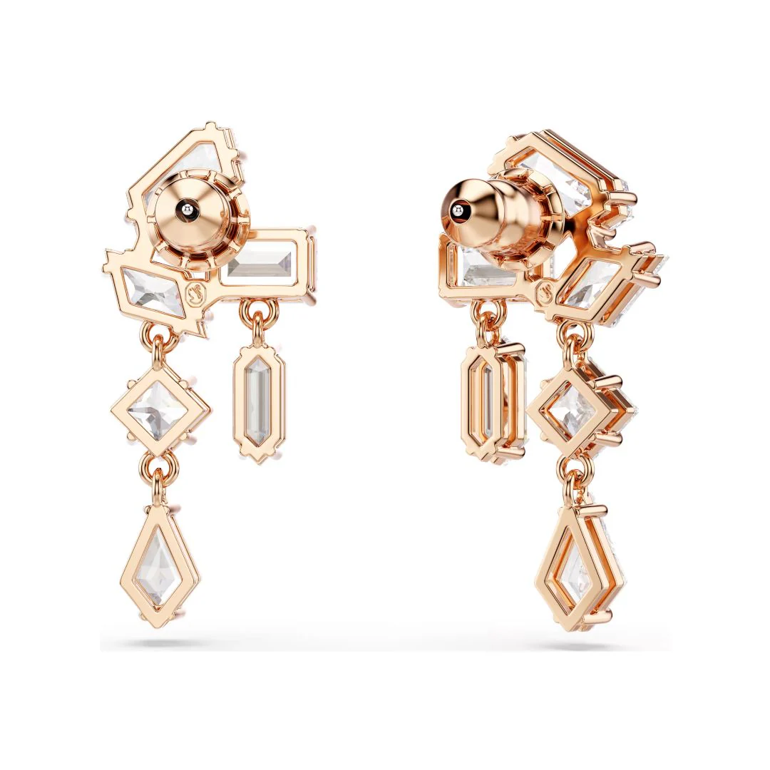 Swarovski Mesmera korvakorut, rosekullattu ja kirkkaat zirkonit, 5728000 - Image 3