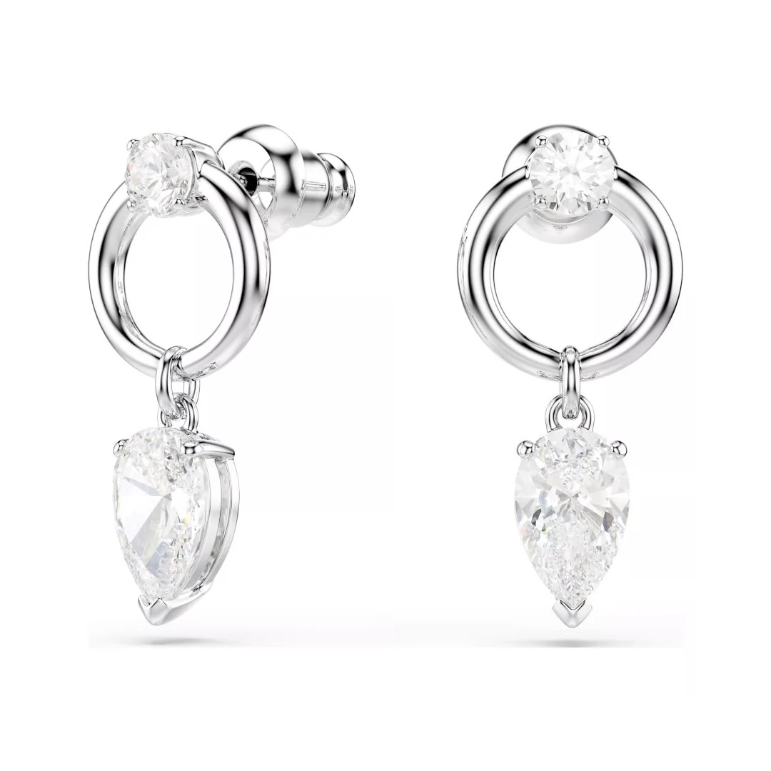 Swarovski Mesmera korvakorut, vaalea metalli ja kirkkaat kristallit 5723177