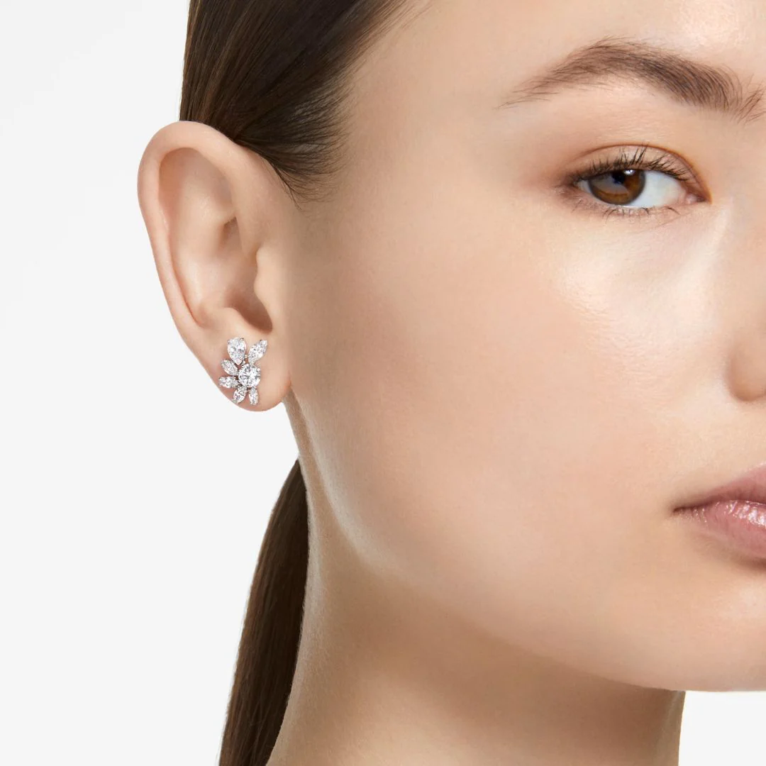 Swarovski Mesmera korvakorut, vaalea metalli ja kirkkaat kristallit 5737462 - Image 3