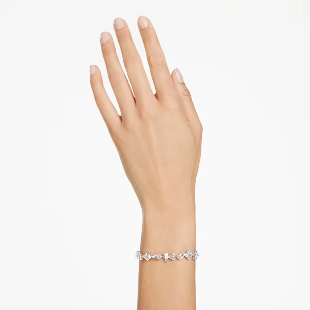 Swarovski Mesmera rannekoru, vaalea metalli ja kirkkaat kristallit, 5661529 - Image 2