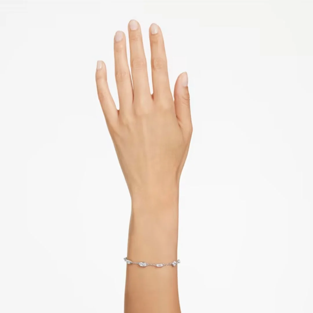 Swarovski Mesmera rannekoru, vaalea metalli ja kirkkaat kristallit, 5661530 - Image 2