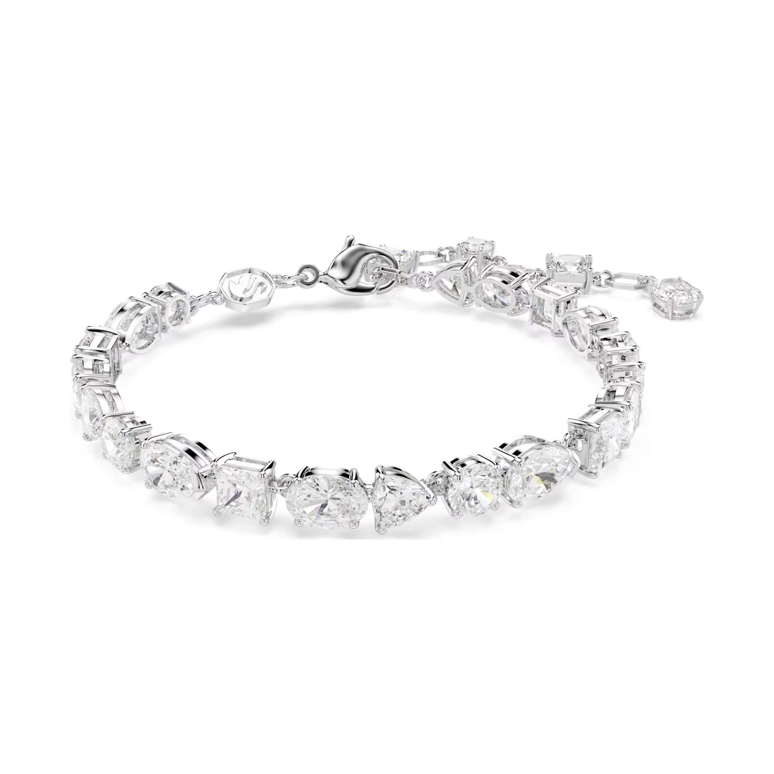 Swarovski Mesmera rannekoru, vaalea metalli ja kirkkaat kristallit, 5731959