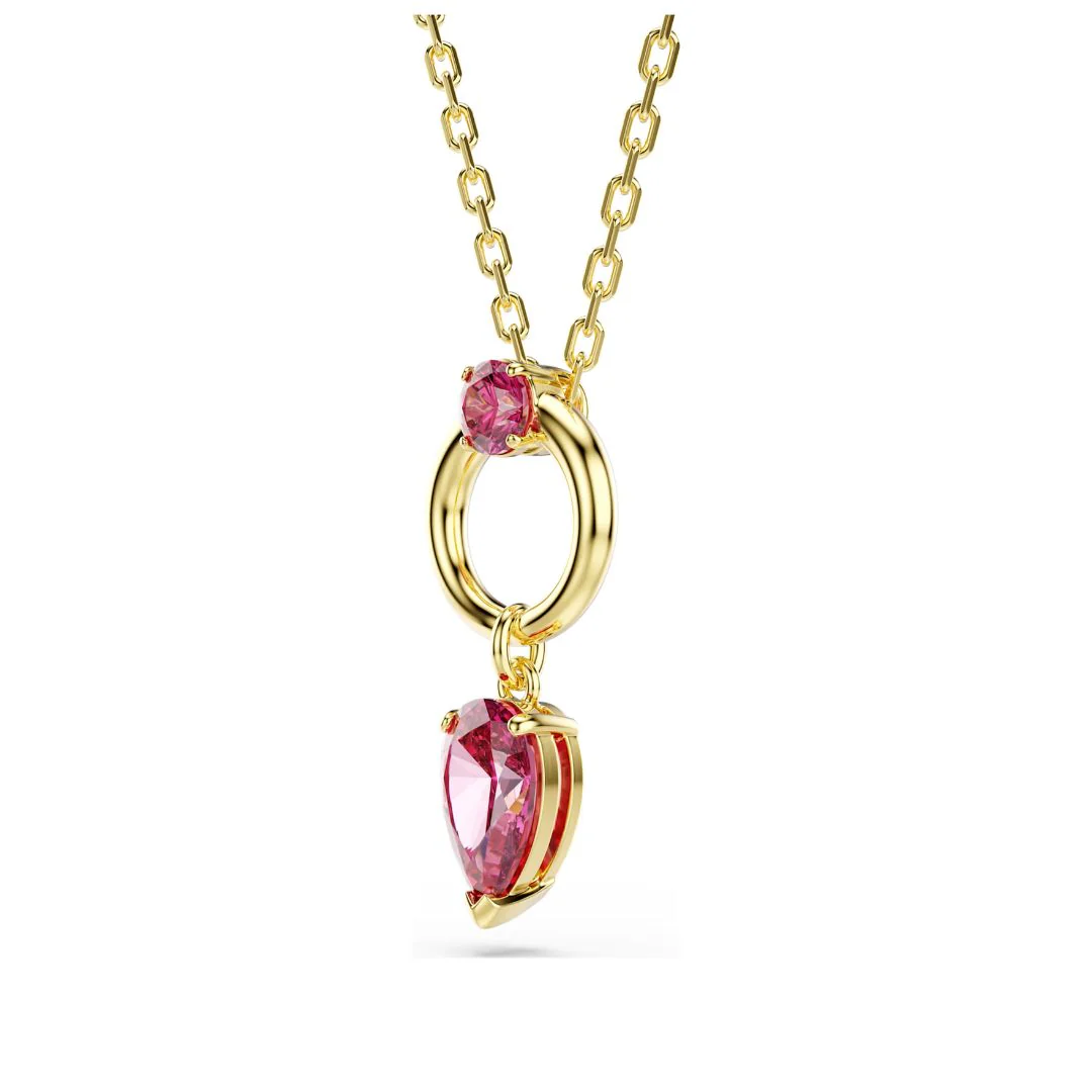 Swarovski Mesmera riipus, keltakullanvärinen ja punaiset kristallit 5732487 - Image 3