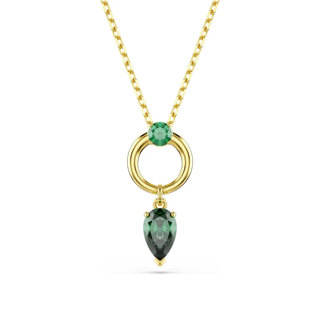 Swarovski Mesmera riipus, keltakullanvärinen ja vihreät kristallit 5732484 - Image 4