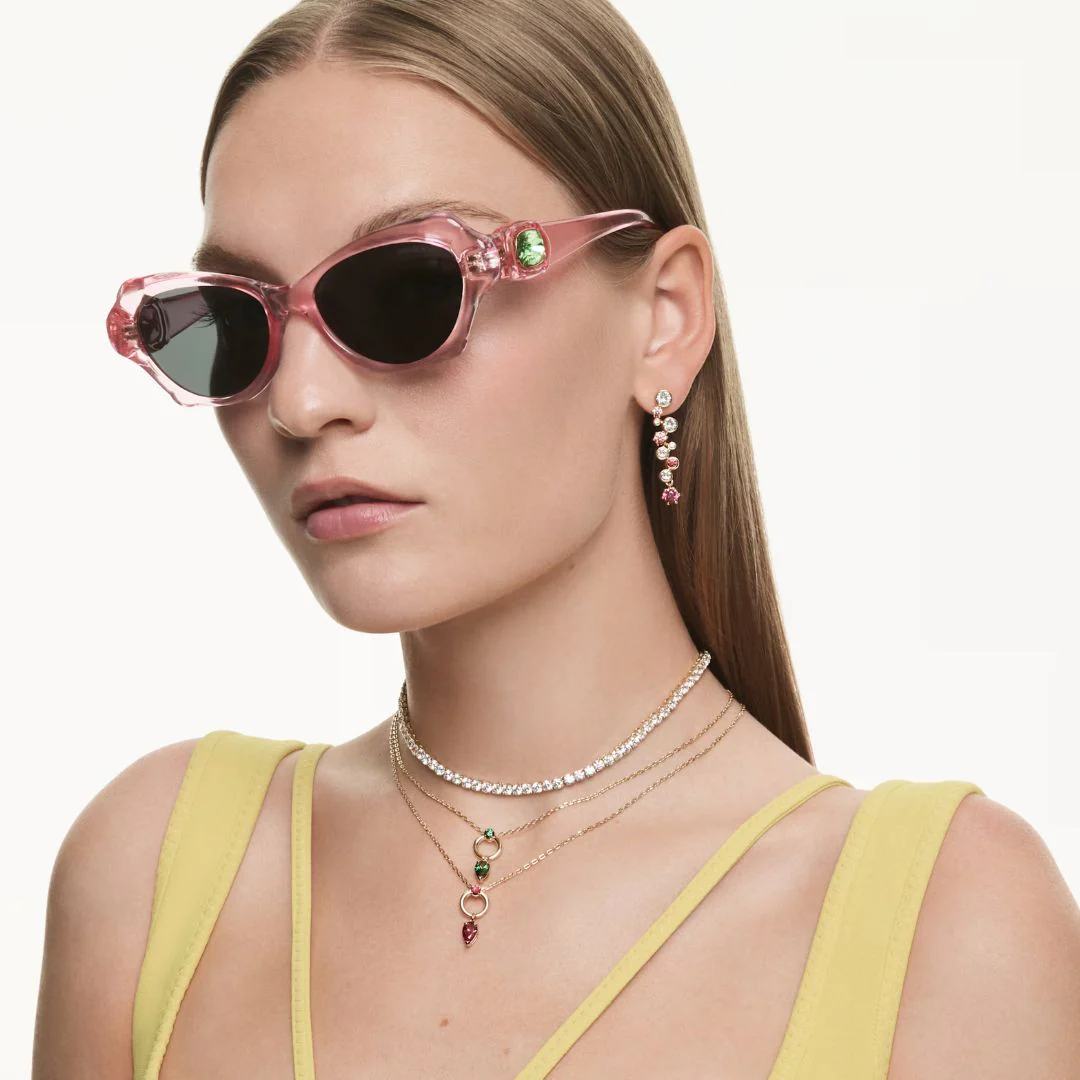 Swarovski Mesmera riipus, keltakullanvärinen ja vihreät kristallit 5732484 - Image 6