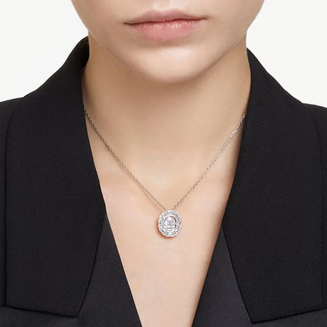 Swarovski Mesmera riipus, pieni, vaalea metalli ja kirkas kristalli 5669915 - Image 2