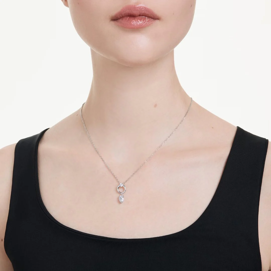 Swarovski Mesmera riipus, vaalea metalli ja kirkkaat kristallit 5723146 - Image 2