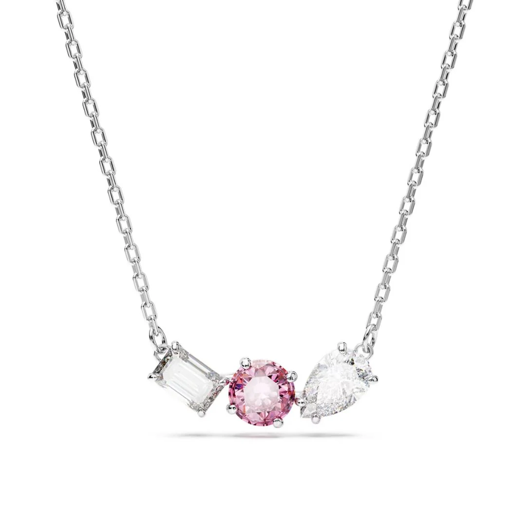 Swarovski Mesmera riipus, vaalea metalli ja vaaleanpunainen kristalli 5668275