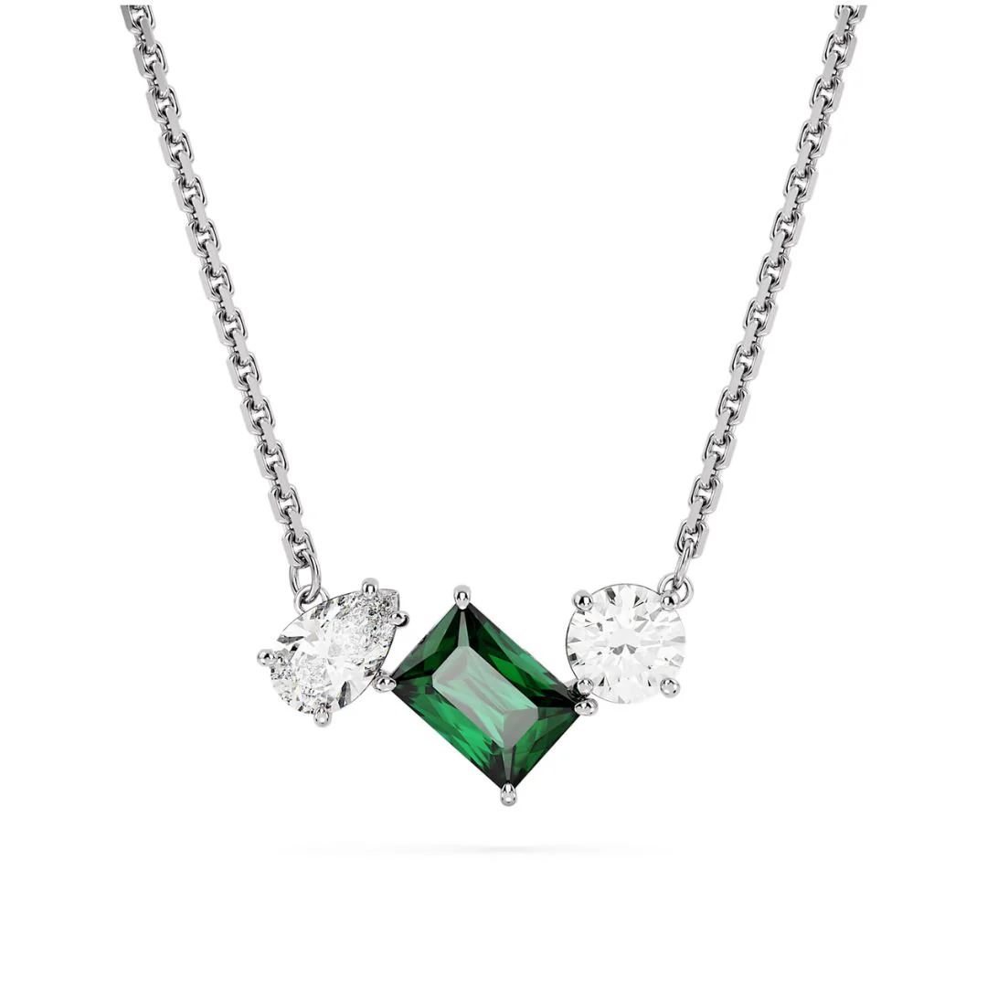 Swarovski Mesmera riipus, vaalea metalli ja vihreä kristalli 5668278