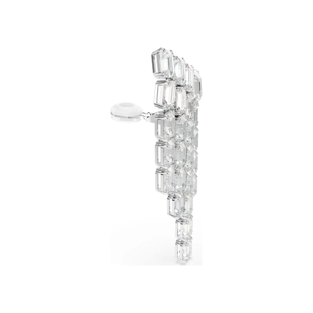 Swarovski Millenia Clip korvakorut, vaalea metalli ja kirkkaat kristallit, 5705796 - Image 4