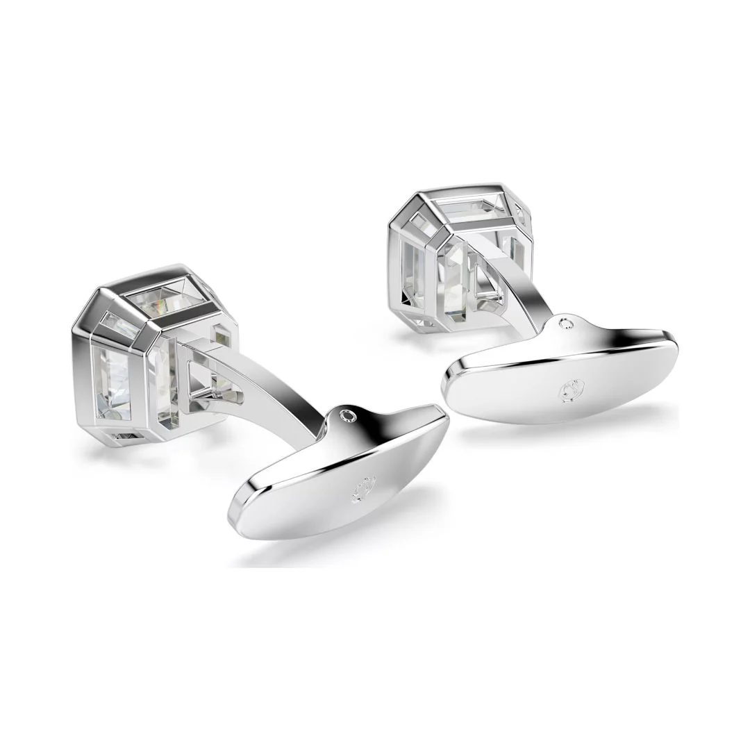Swarovski Millenia kalvosinnapit, vaalea metalli ja kirkkaat kristallit 5733306 - Image 4